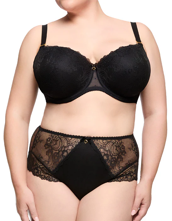Fiamma High Waist Brief - Black - Image 3