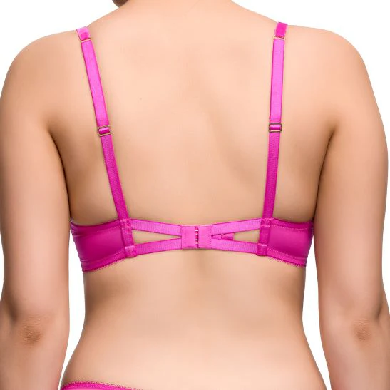Tryst Balconette Bra - Fuchsia - Image 3